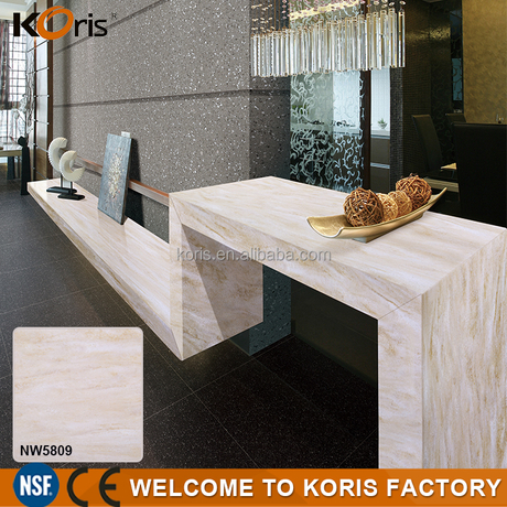 Конкурентоспособная цена Элегантность Индивидуальные размеры Твердая поверхность Белые акриловые столы