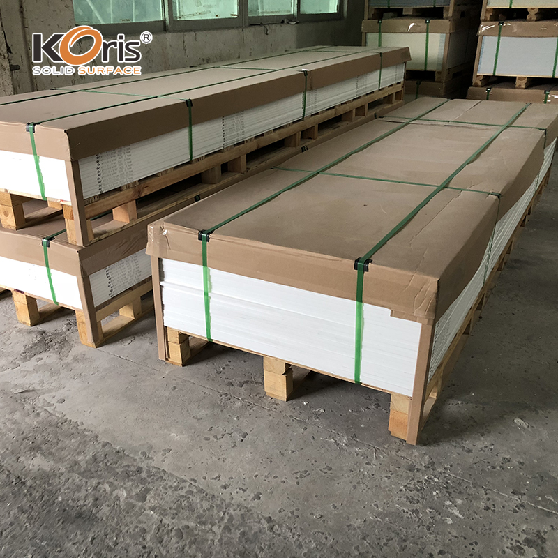 Corians China Solid Surface Factory Конкурентоспособная модифицированная акриловая твердая поверхность