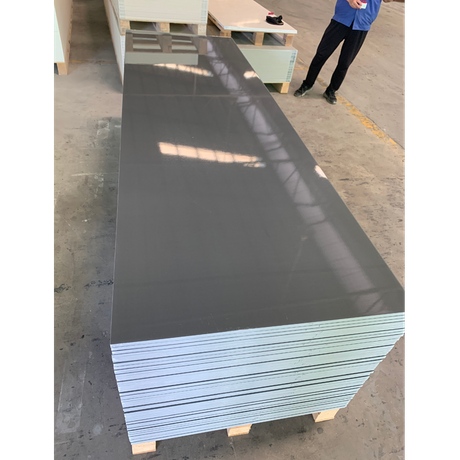 Чистый серый 100% акриловый камень Фаукс камень обшивает панелями сплошной цвет