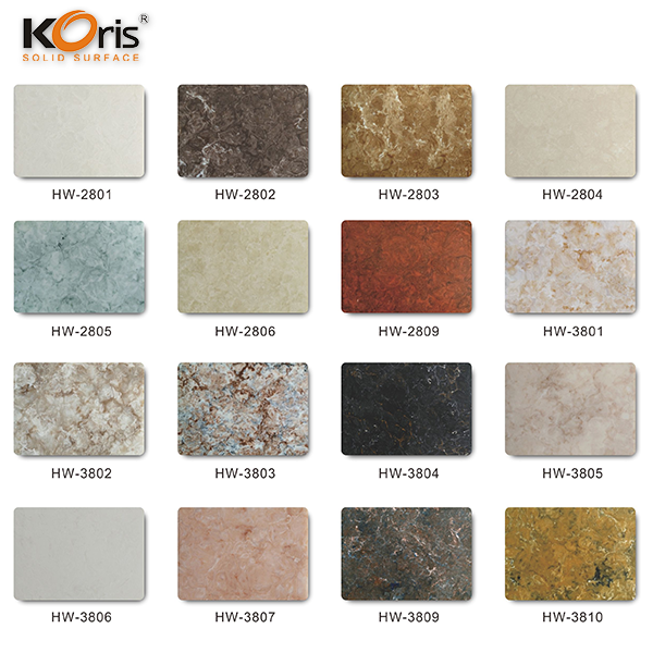 Koris Pure Acrylic Solid Surface Sheet