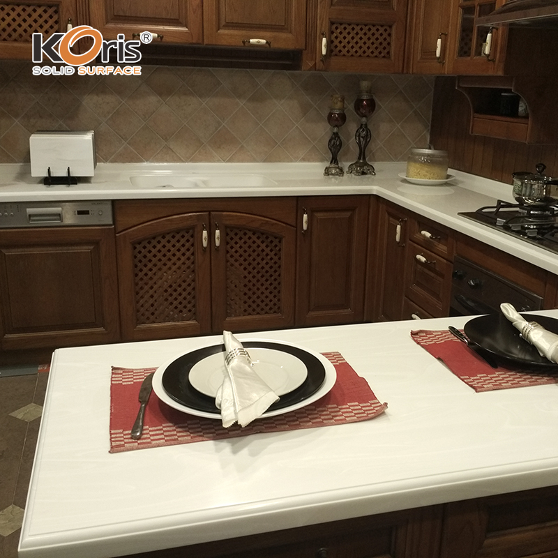 Корея Duponts Corians 6mm 12mm Aurora Solid Surface Акриловая столешница