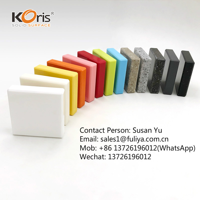 Koris Solid Surface Sheets Серия искусственных мраморных плит Каменные плиты Carrara White Прайс-лист