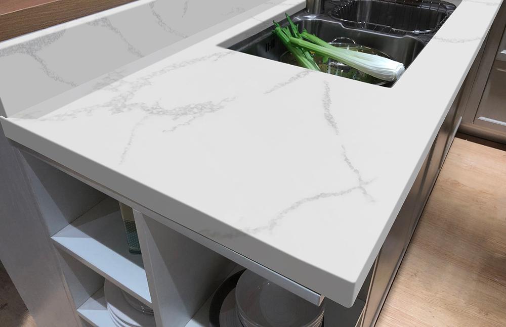 Corian CE, NSF, ISO9001 Сертифицированные большие плиты Corian Kitchen Countertops