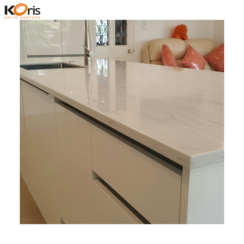 Корея Duponts Corians 6mm 12mm Aurora Solid Surface Акриловая столешница